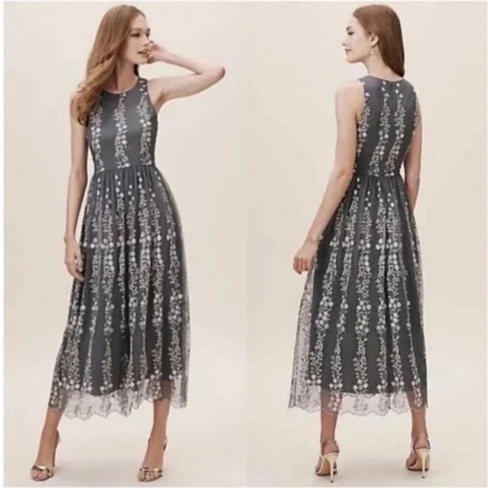 BHLDN Floral
Embroidered Midi Dress